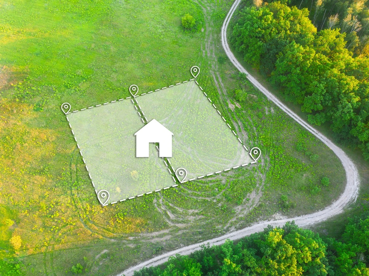 Terrain viabilisé
